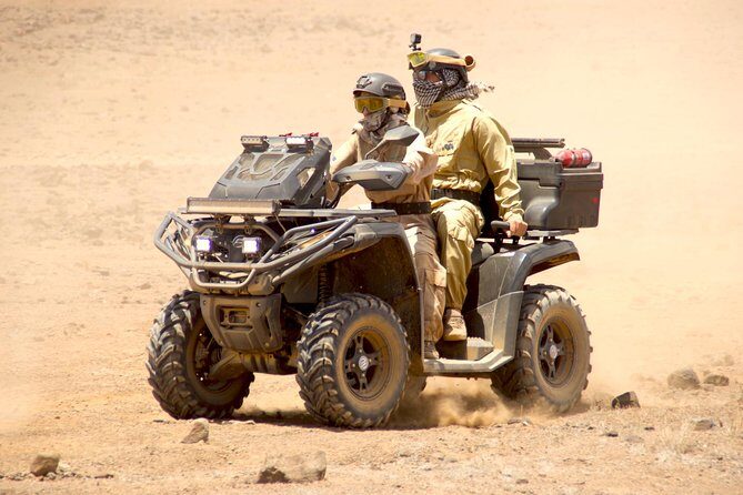 2h ATV 500cc 4x4 Quad Desert Adventure - Sal’s desert-and-beach route on a 500cc quad