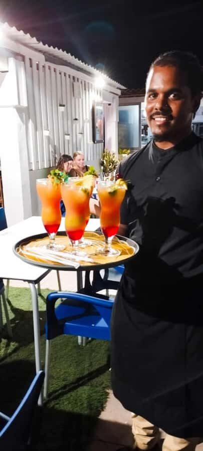 Boa Vista: African night - Dinner at Churrasqueira Sal Rei: lobster is the temptation (and the extra)