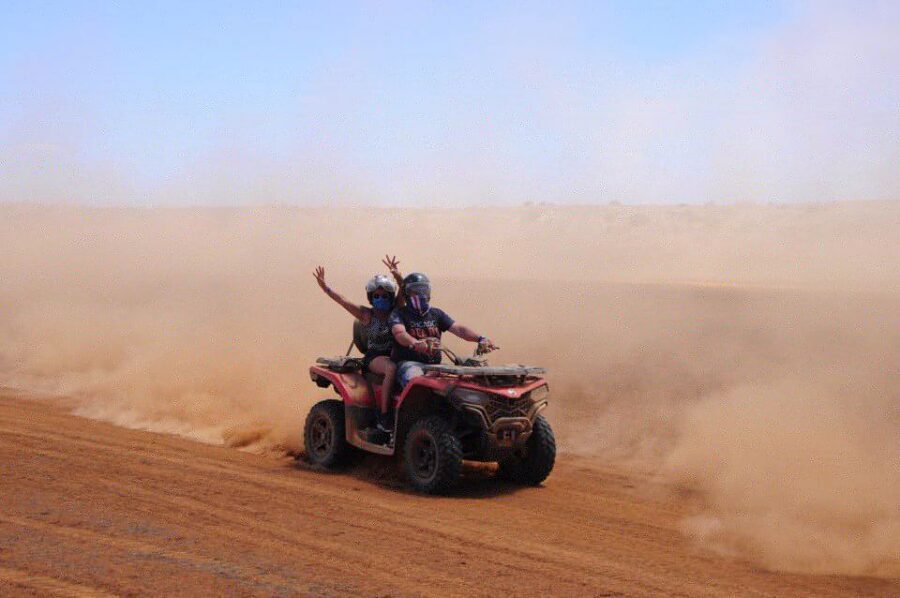 Boa Vista: Off-Road Quad Bike to Santa Monica & Caves - Varandinha Caves: Cliffs, Ocean Power, and Big Drama