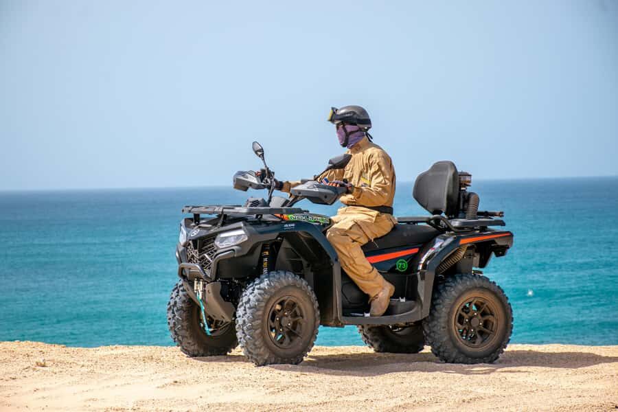 Boa Vista Quad Tour: Santa Monica & South Desert (4-Hour) - Getting moving from your hotel with No Limits Adventure