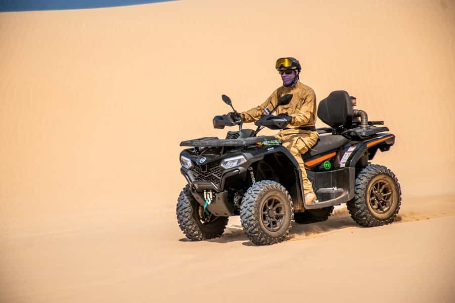 Boa Vista Quad Tour: Santa Monica & South Desert (4-Hour) - Chamine of Praia de Chaves: start with a bold Atlantic backdrop