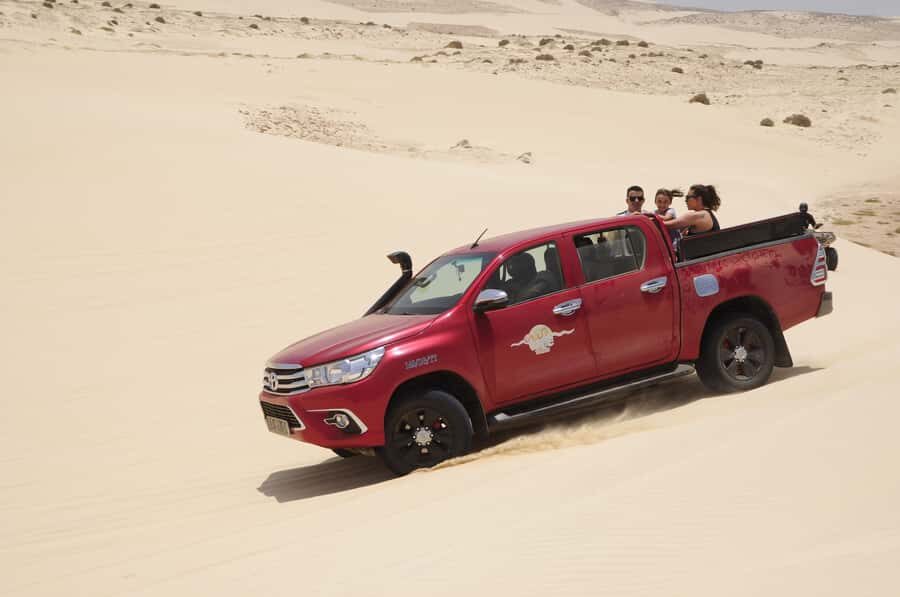 Boavista: 4x4 Island Tour, Santa Monica, Dune, Caves & Lunch - Varandinha Caves: Nature Work, Turtle Protection, and Cave Views