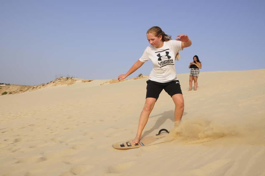 From Boa Vista: Sandboarding Adrenaline down the big Dunes - Guides can make or break it, and this one gets high marks