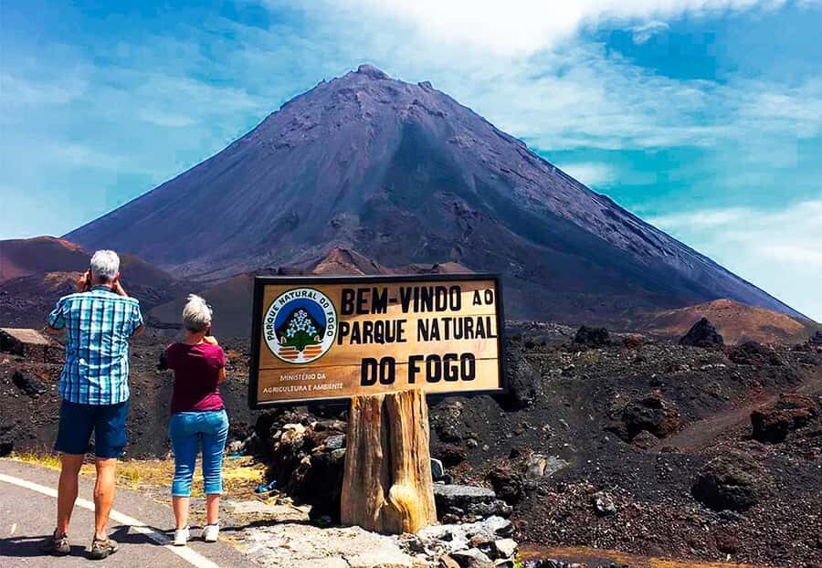 From Praia: Full-Day Guided Fogo Island Tour - Driving the island perimeter: Mosteiros, Cova Figueira, and scenic photo stops