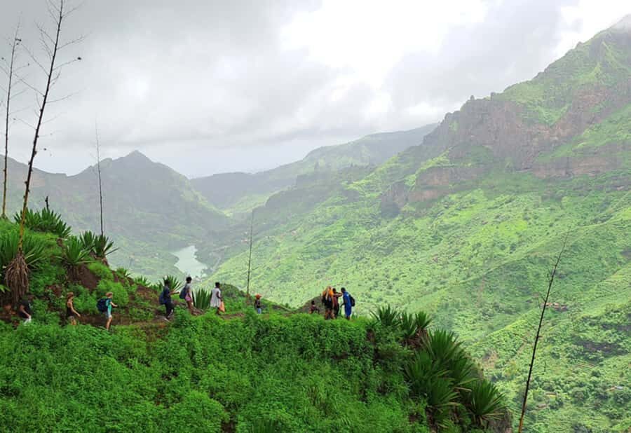 From Tarrafal: Verdant Valley Hike & Lunch With Locals - The Downhill Hike Through Endemic Plants and Birds