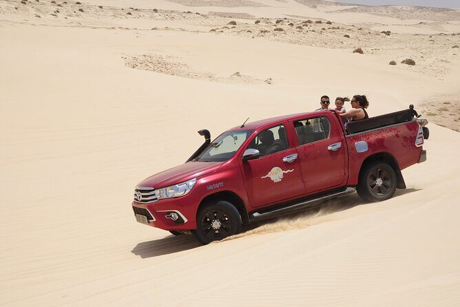 Half Day 4x4 Trip - Dunes, Caves, Santa Monica Beach & Village - Timing and expectations: a 2 pm start, then you’re back