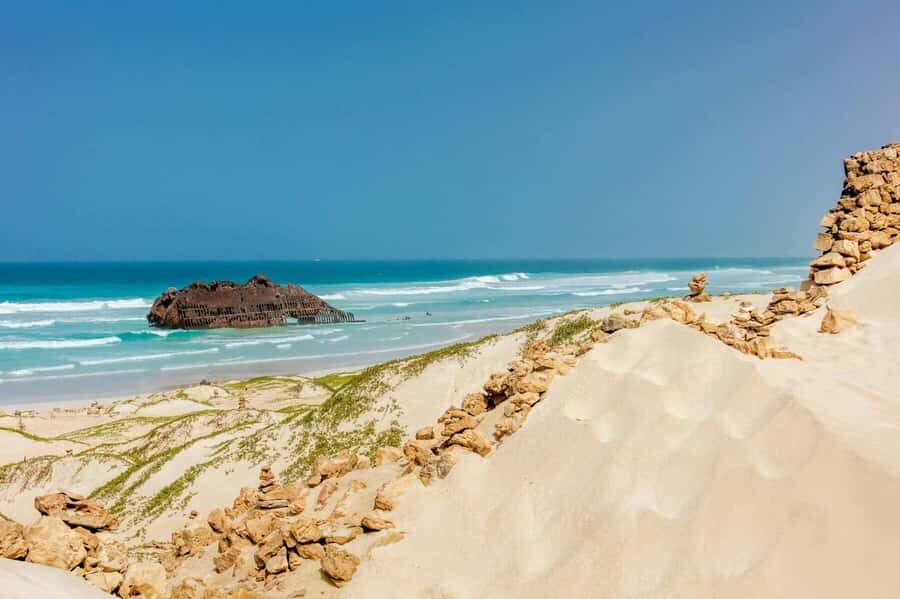 Postcards of Boa Vista 4x4 Tour with Shipwreck & Local Lunch - Rabil village tastings: Cape Verdean food first
