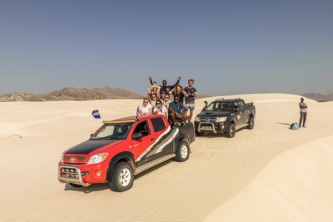 Private 4WD Tour Sun and Fun in Boa Vista - Morro de Areia: Dune Fun, Sand Sledding, and Easy Photo Wins