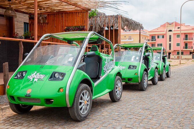 Private Guided Tour of Sal Island | Electric Car with Audio Guide - Wind and water: kite schools and the energy of the coast