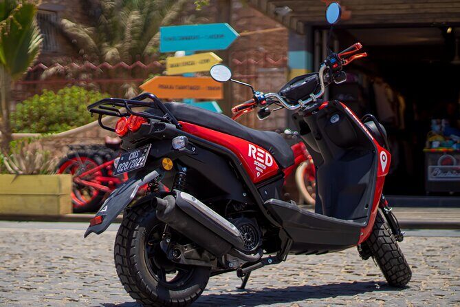 Rent a Scooter in Sal Island - What’s Included: Helmet, Insurance, and a Rack for Your Board