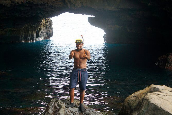 Ribeira da Barca: Boat Trip to the Cave, Snorkeling and BBQ on the beach - From Praia Pickup to Ribeira da Barca Bay: The Day’s Rhythm