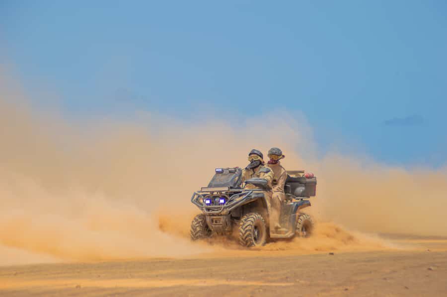 Sal Island: 2-Hour ATV Quad Desert Adventure - Salt Flats and Dunes: The Fast Start That Sets the Mood