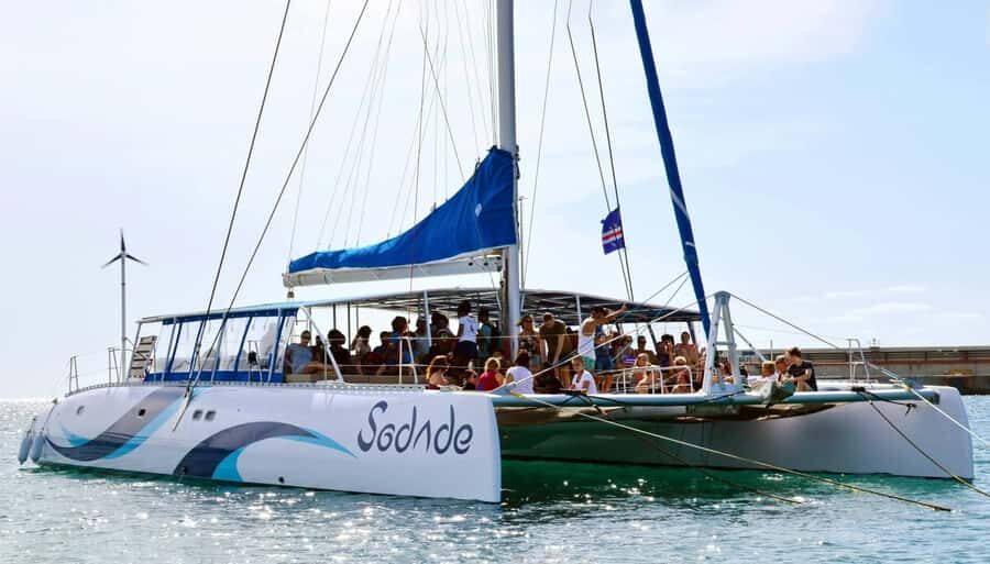 Sal Island Catamaran Cruise with All-inDrinks and Snacks - Cruising Out of Palmeira: What the Start Feels Like