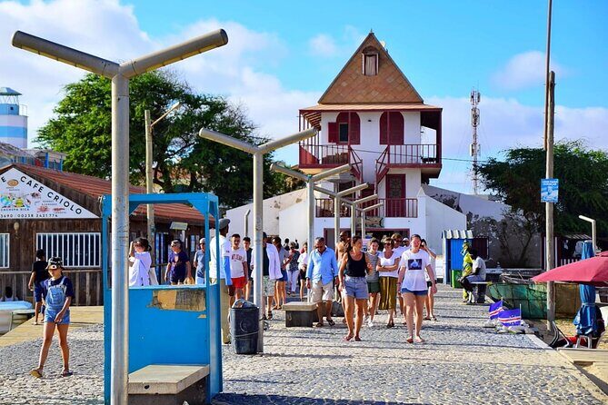 Sal island: Private Santa Maria City Tour, Street Art and Tapas - Old photos, utensils, and a view that resets your eyes