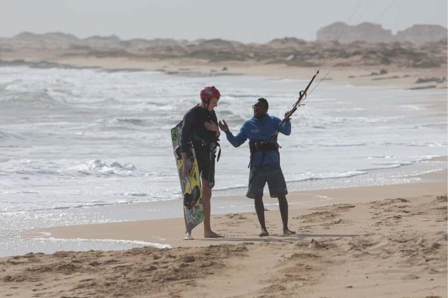 Sal: Kitesurfing Lessons - The real learning curve: how waves and expectations can shape your first day