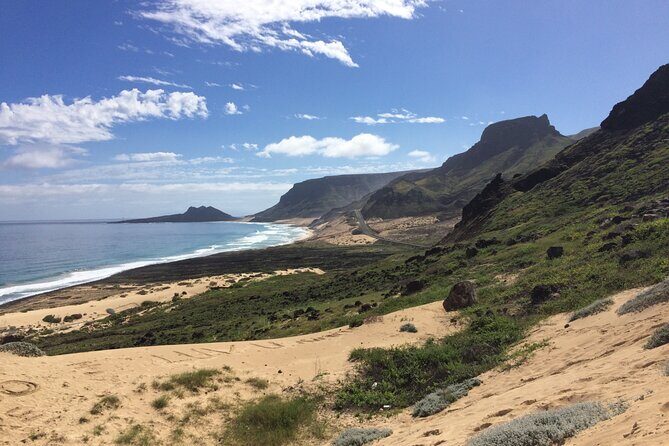 São Vicente: Half day, Beaches, Villages, Monte Verde - Calhau Valley Oasis: Farming by Hand, Vulcão Viana’s Footprint
